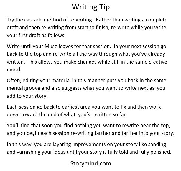 how to write a good creative story