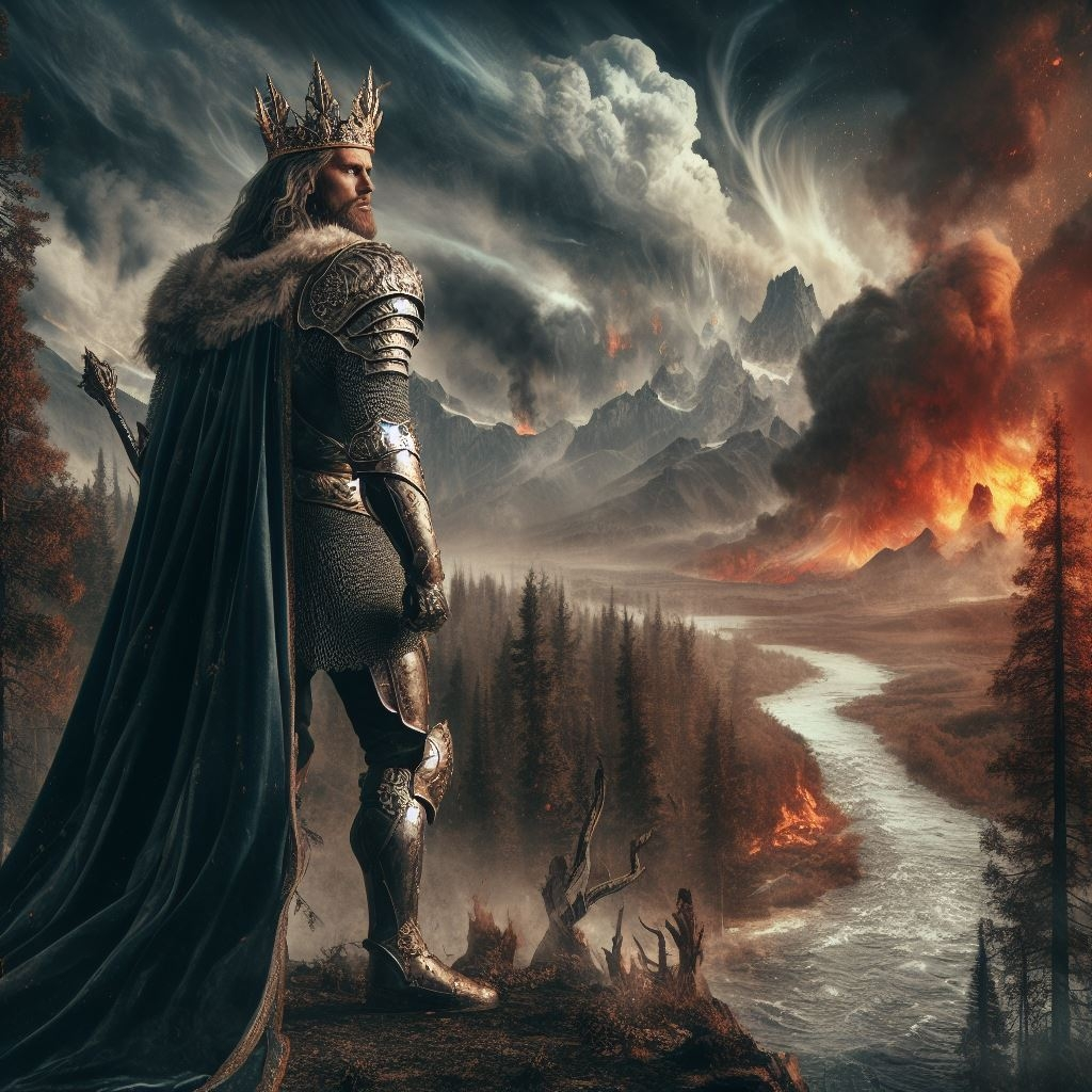 There Will Be A Reckoning - Sword and Sorcery AI Art by Melanie Anne Phillips