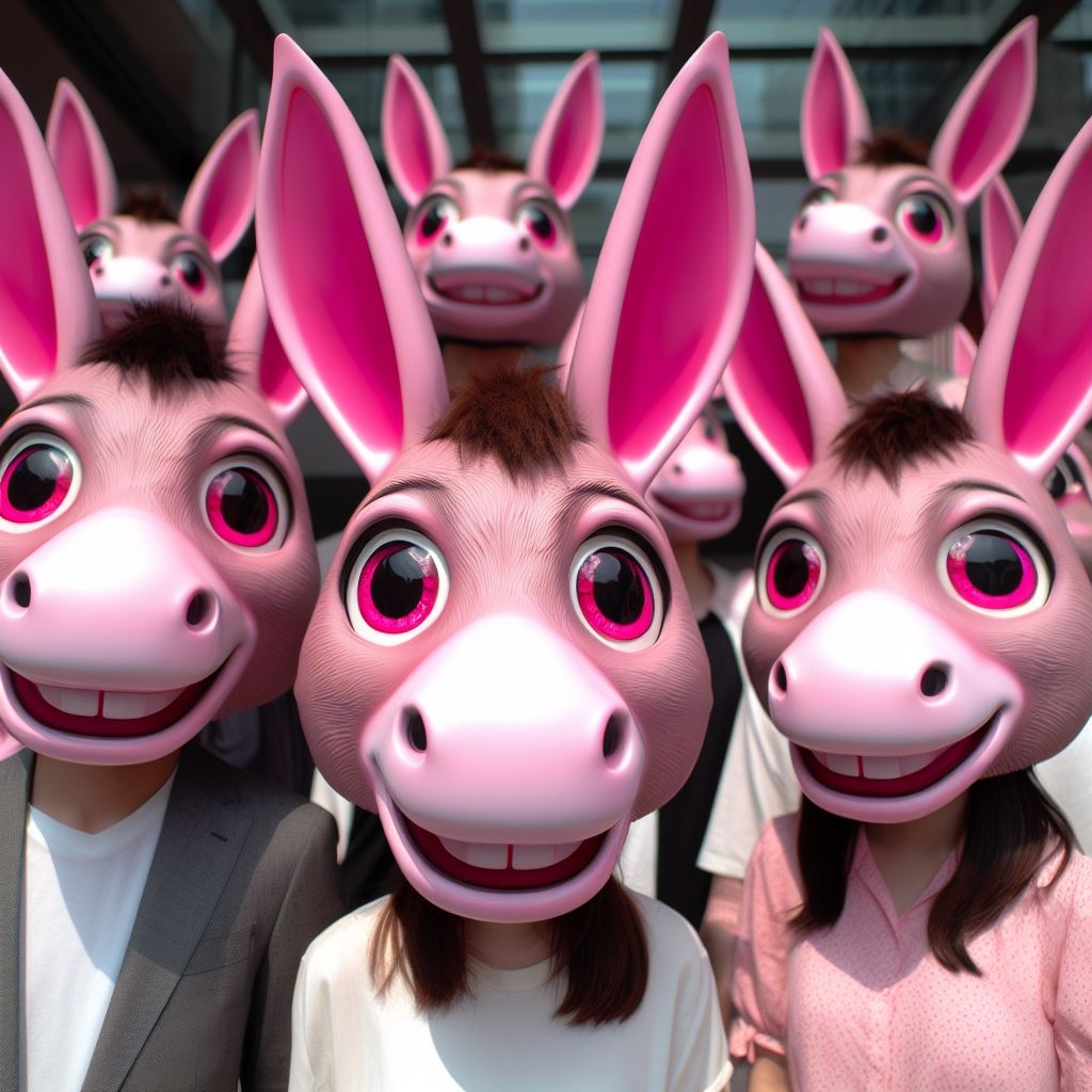 20 Mule Team Botox - AI art by Melanie Anne Phillips